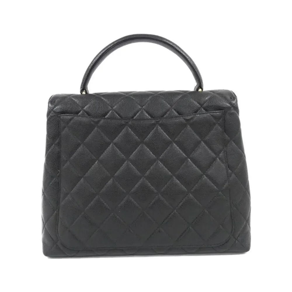 Chanel Grained Calfskin Handbag